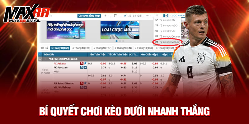 Kèo Dưới Là Gì? Bật Mí Bí Quyết Đọc Kèo Và Chiến Thắng Tại Max88 4 Bí quyết chơi kèo dưới nhanh thắng