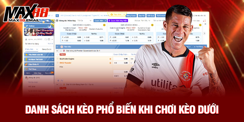 Kèo Dưới Là Gì? Bật Mí Bí Quyết Đọc Kèo Và Chiến Thắng Tại Max88 2 Danh sách kèo phổ biến khi chơi kèo dưới