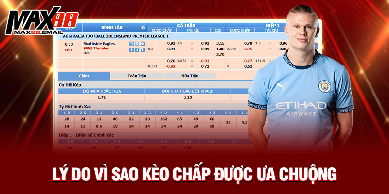 Tỷ Lệ Kèo Chấp Là Gì? Tìm Hiểu Cùng Max88 Để Cá Cược Thông Minh Hơn 2 Lý do vì sao kèo chấp được ưa chuộng